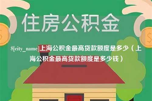 滨州上海公积金最高贷款额度是多少（上海公积金最高贷款额度是多少钱）